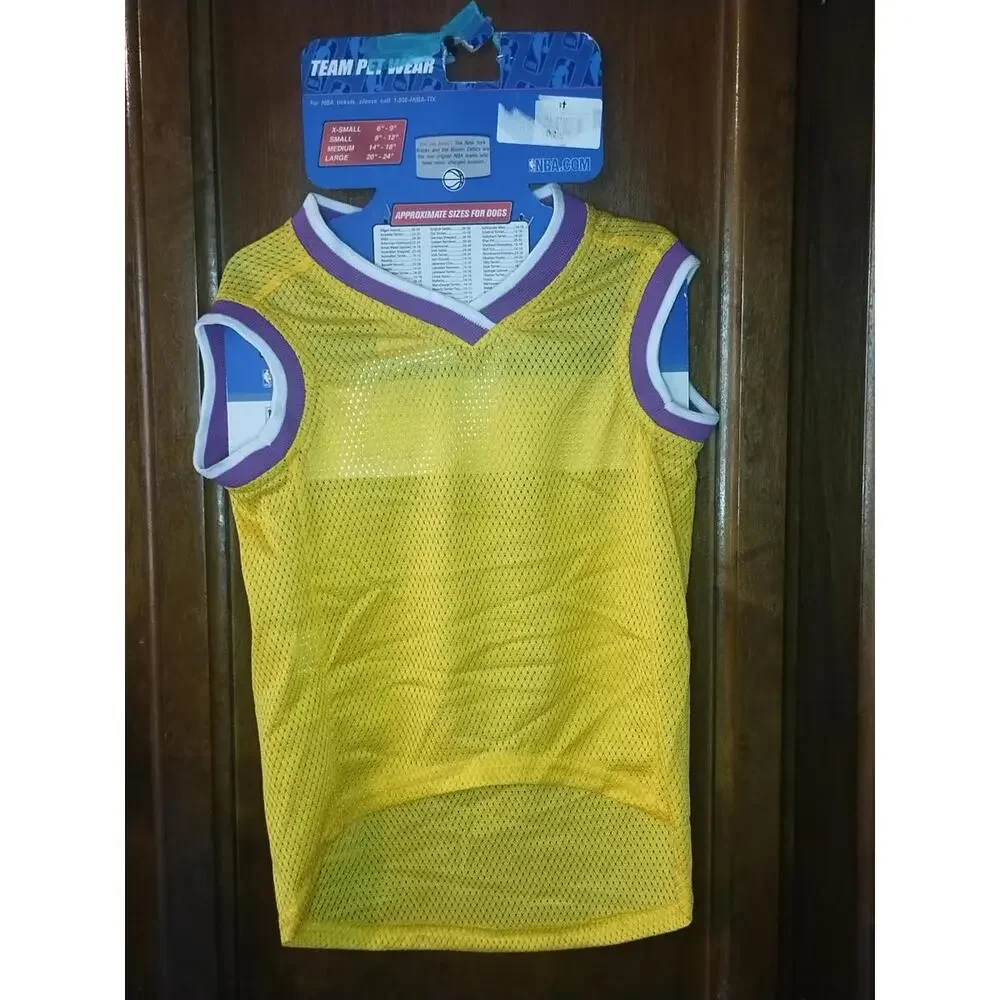 Los Angeles Lakers‎ dog team jersey size large